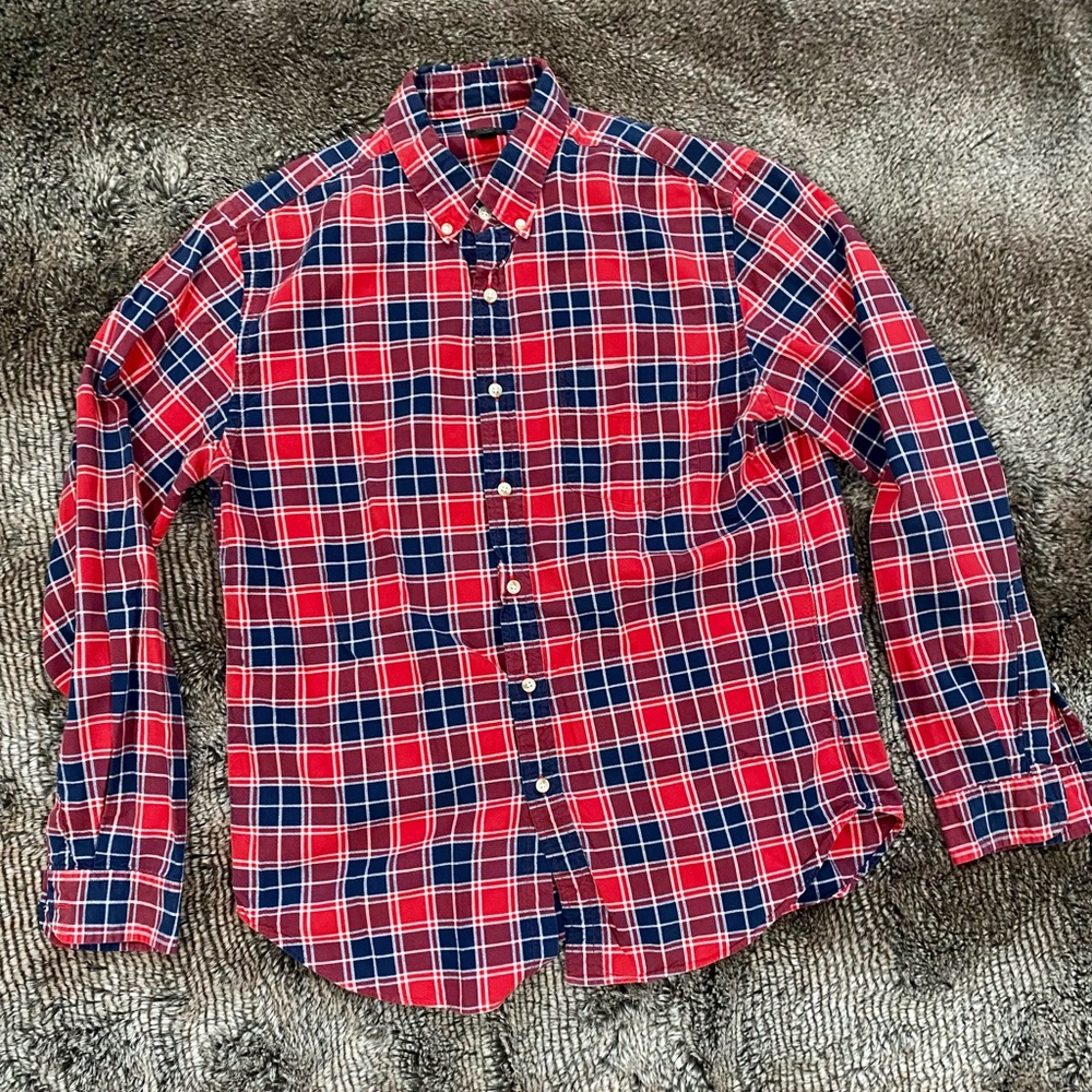 Mens long sleeve button up